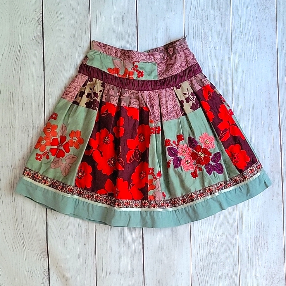 Girls' Monsoon skirt 4-6 years 100% cotton